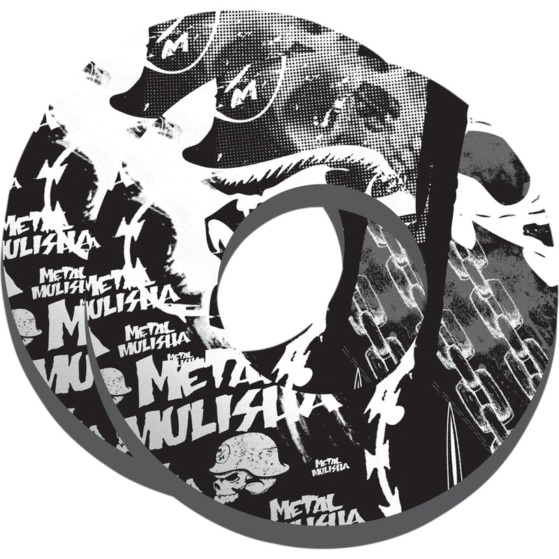 FACTORY EFFEX Grip Donuts - Metal Mulisha White/Black 14-67950