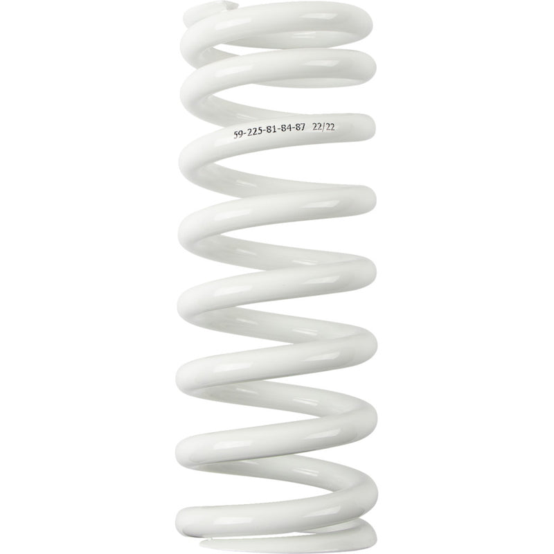 MOOSE OFFROAD Shock Spring - 59 mm OD - 81/84/87 n/mm - White 1312-1025
