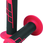 ProTaper Clamp-On 1/2 Waffle Grip - Red/Black
