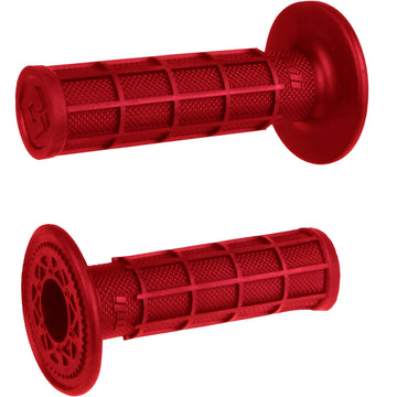 ODI Ruffian Grips Full Waffle Red