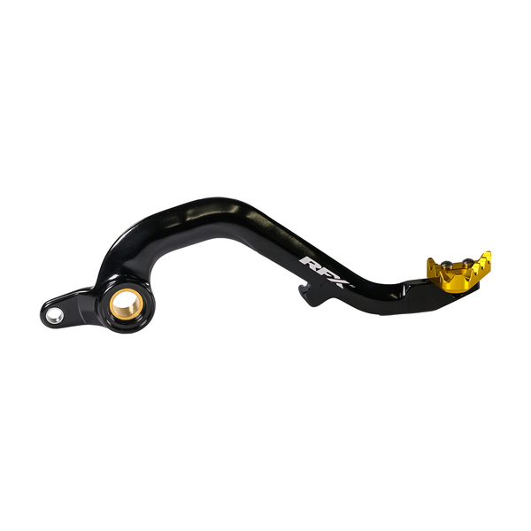 RFX Rear Brake Pedal Yellow Solid Tip Suz FXRB 30401 99YL