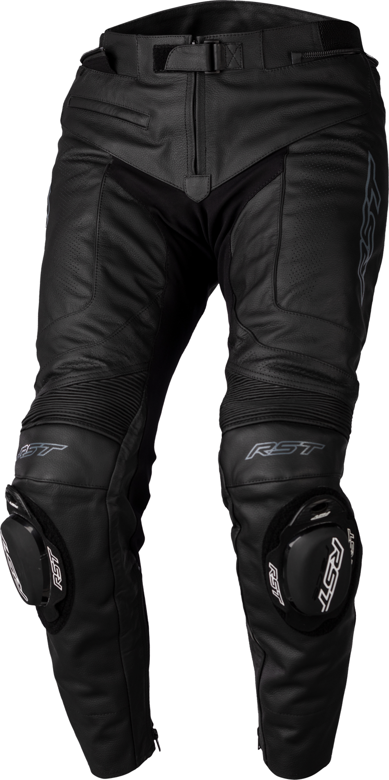 RST S1 CE Leather Pants - Black/Black - XL