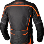 RST Maverick Evo CE Textile Jacket - Black/Orange - 4XL