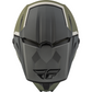 Fly Racing Kinetic Vision Helmet Matte Olive Green/Grey 2XL