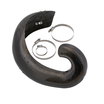 KIT CARBON PIPE GUARD 2T FMF | Sherco