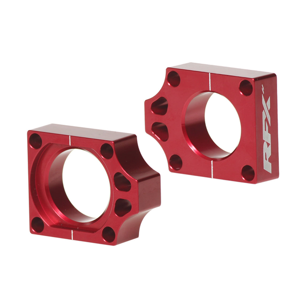 RFX Rear Axle Blocks Red Hon FXAB 10100 99RD