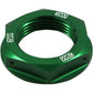WORKS CONNECTION Steering Stem Nut - Green - Kawasaki 24-338