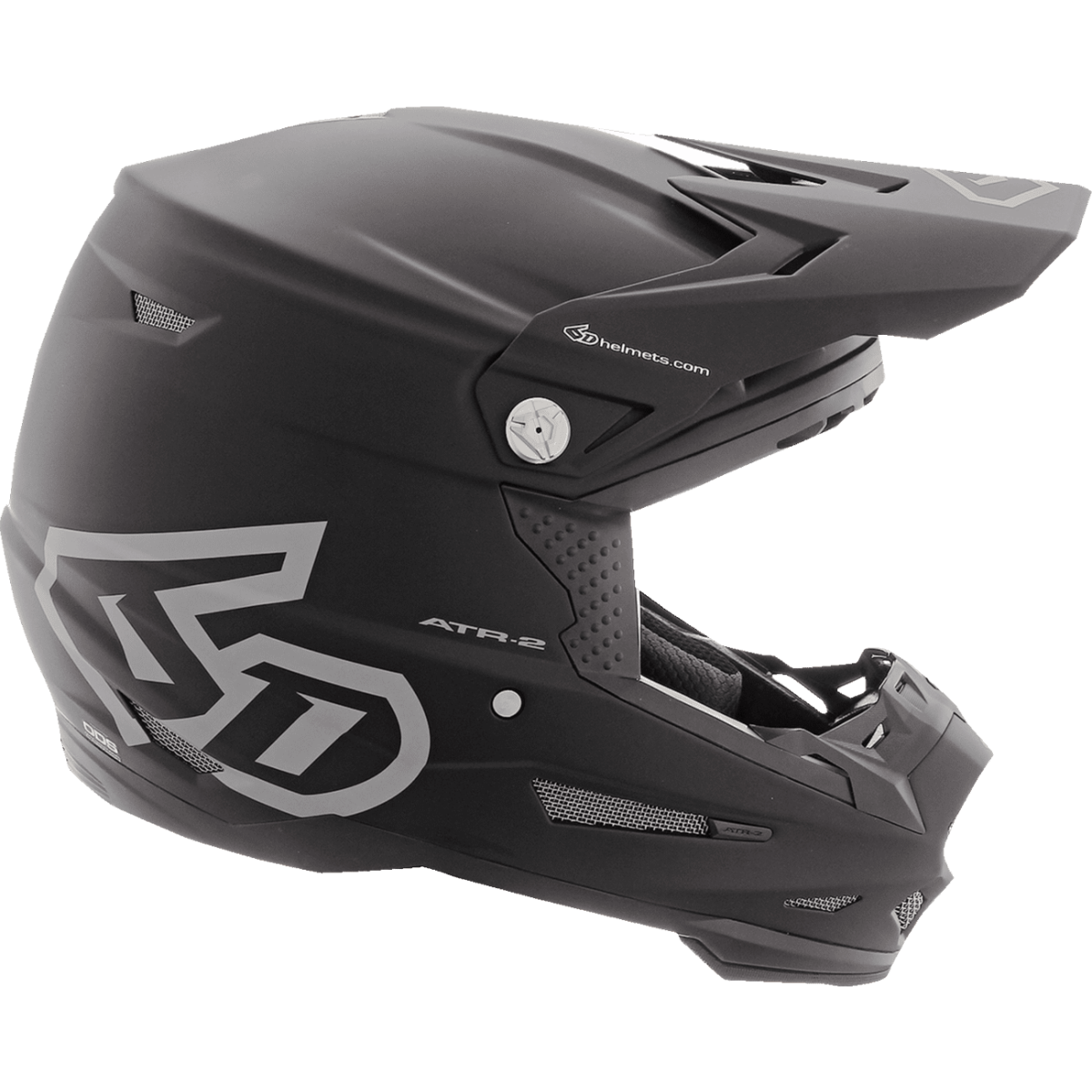 6D ATR-2 Helmet Solid Matte Black - Large