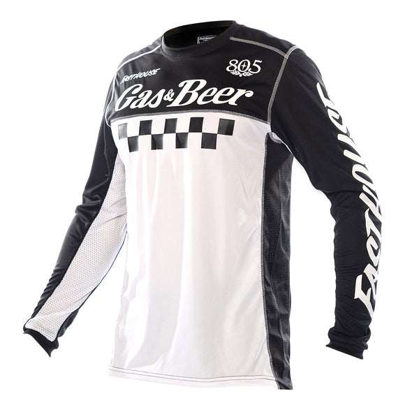 Fasthouse 805 Grindhouse tavern Jersey Black/White XL