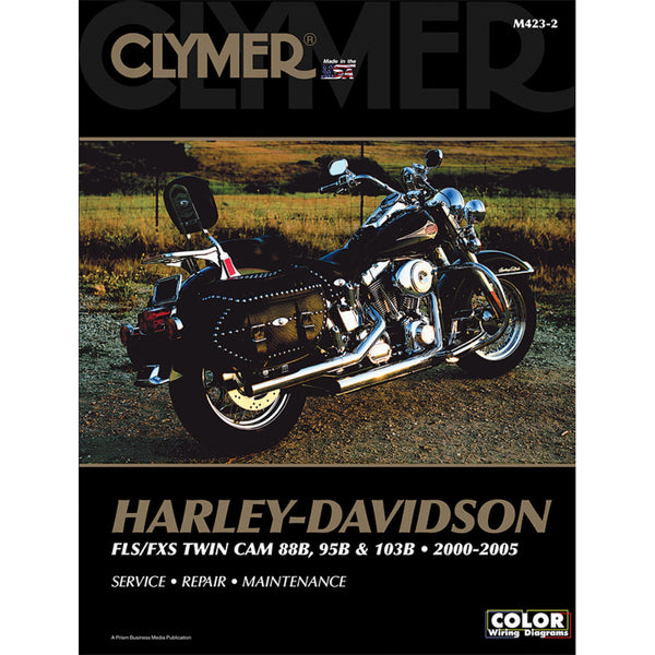 Clymer Manual - Harley-Davidson - FLS / FXS '00-'05 CM4232
