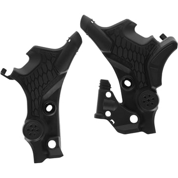 ACERBIS X-Grip Frame Guards - Black - Honda - Transalp 2983660001