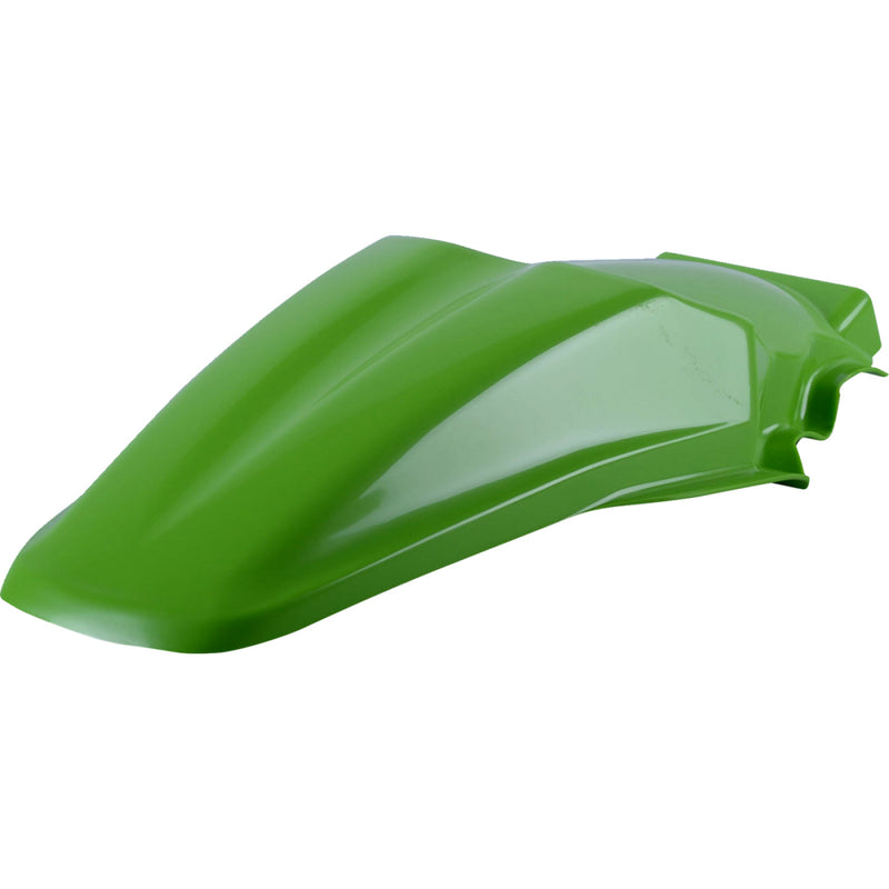 POLISPORT Fender - Rear - Green - KX 85/100 8560400009 by Polisport
