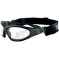 BOBSTER GXR Goggle/Sunglasses - Matte Black - Clear Lens GXR001C