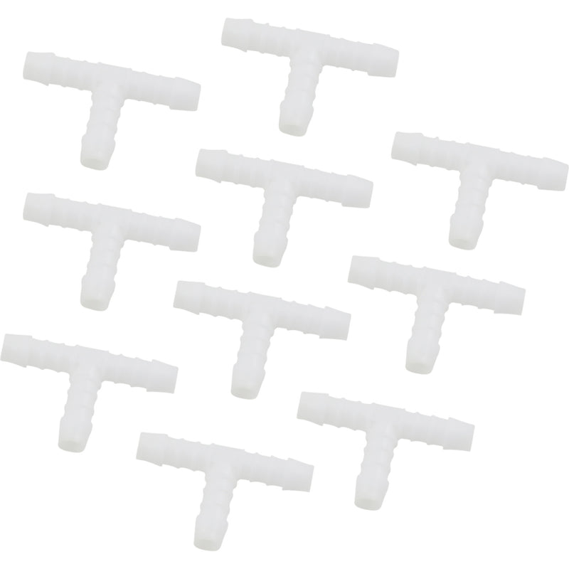 Motion Pro Fuel Line Fittings - T-Connector - 3/8" - 10-Pack 12-0021