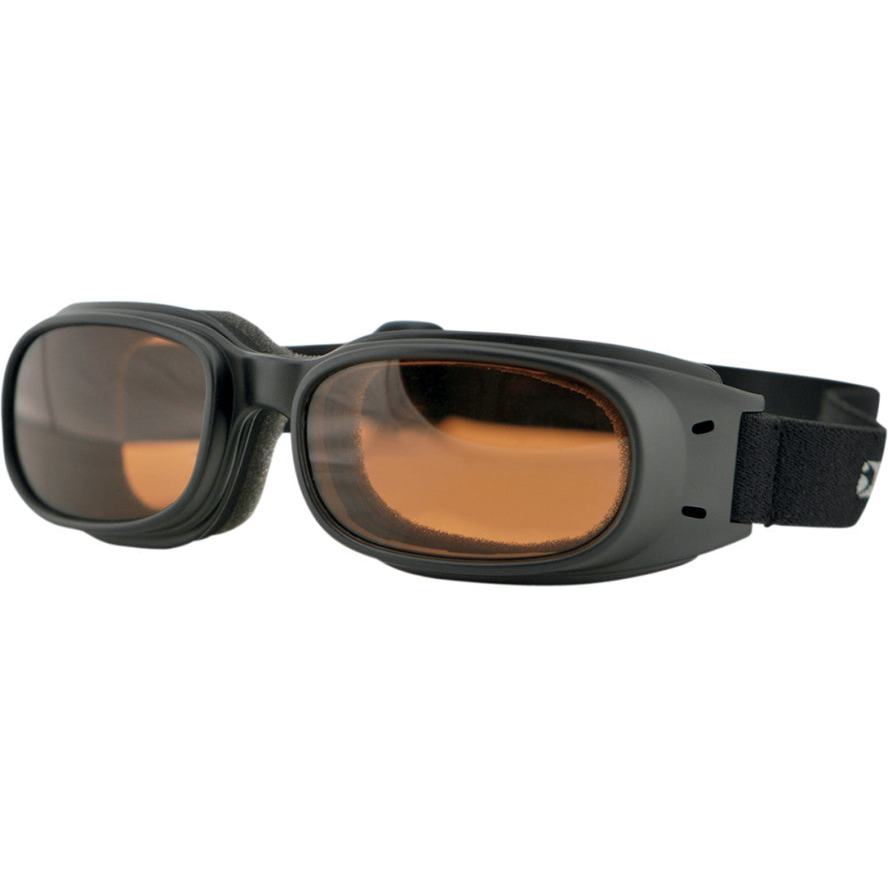 BOBSTER Piston Goggle - Matte Black - Amber Lens BPIS01A