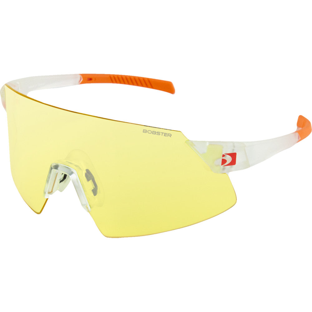 BOBSTER Cadence Sunglasses - Matte Clear/Orange - Interchangeable Lens BCAD01