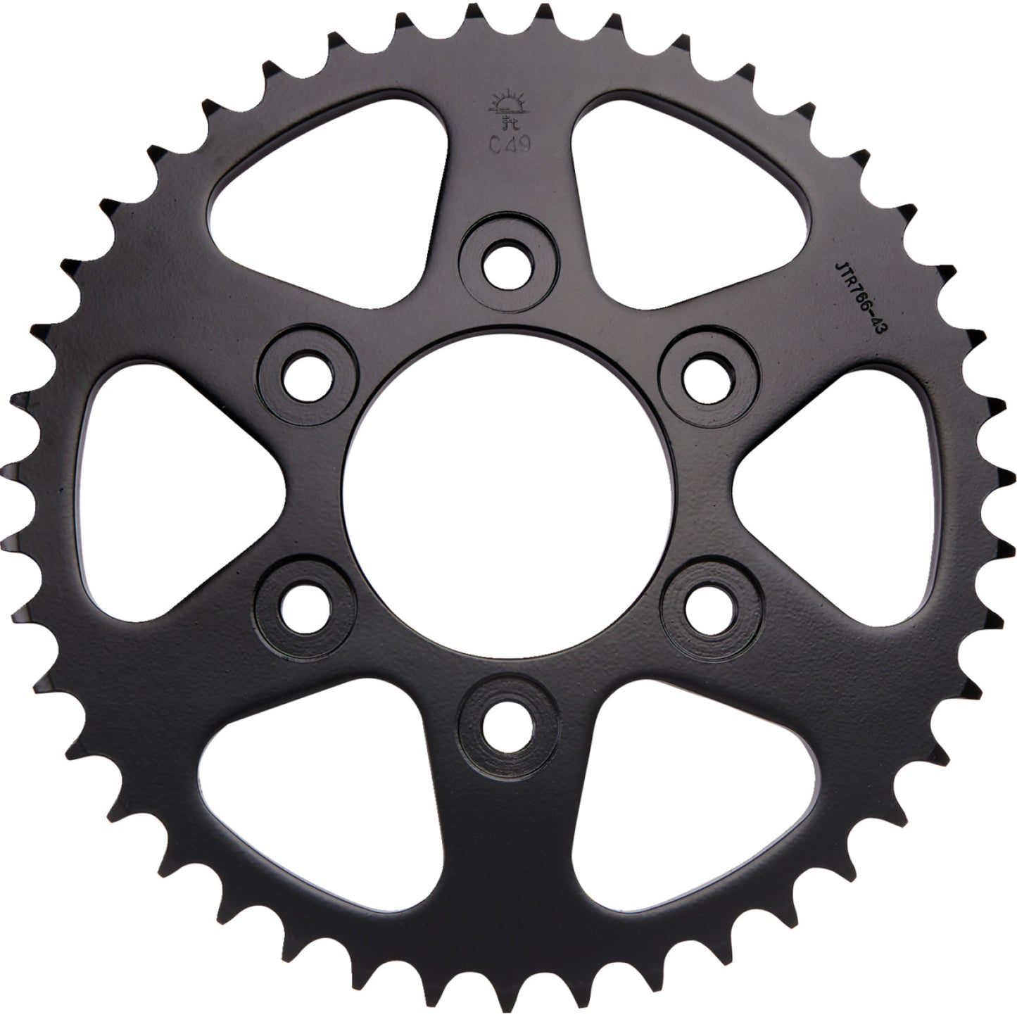 JT SPROCKETS Rear Sprocket - 43 Tooth - Multistrada JTR766.43 by JT Rear Sprockets   Steel Type