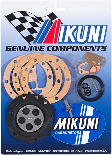 MIKUNI Diaphragm Repair Kit - Mikuni BN Carburetor MK-BN38/44