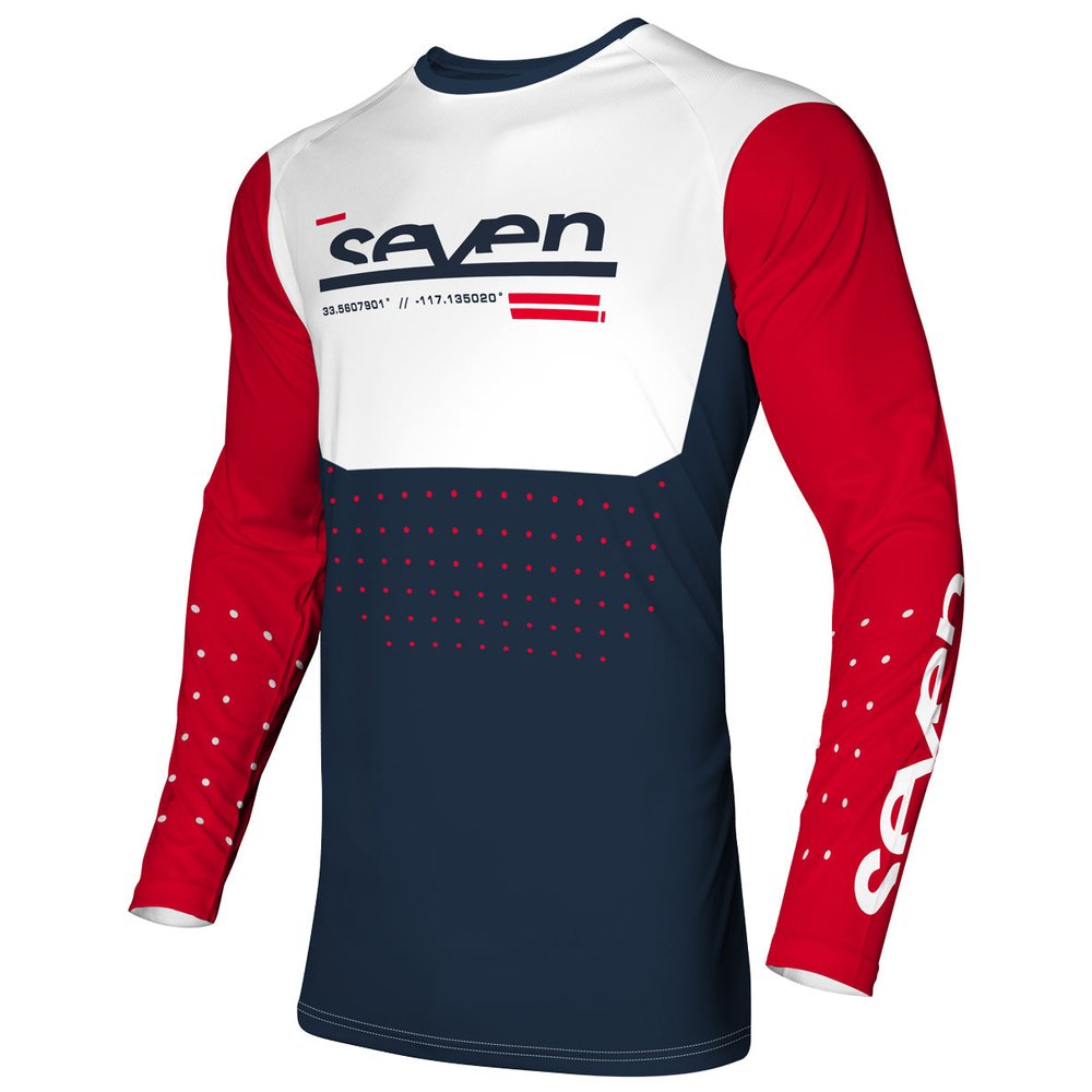 Youth Vox Aperture Jersey Red/Navy YXXS