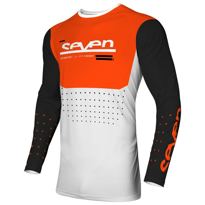 Youth Vox Aperture Jersey White/Orange YS