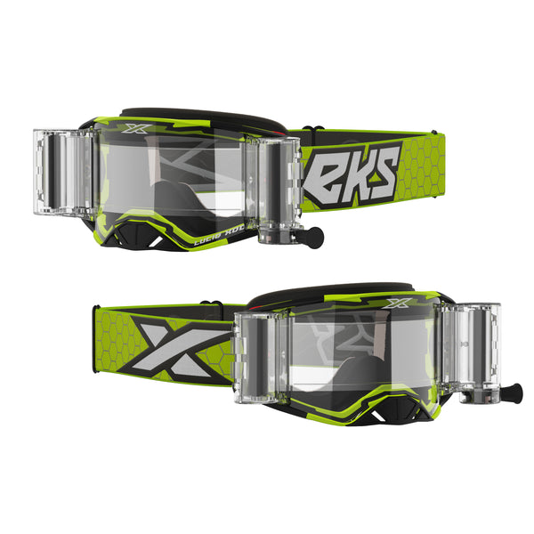 Lucid Goggle Race Pack Yellow Zip Off Clear
