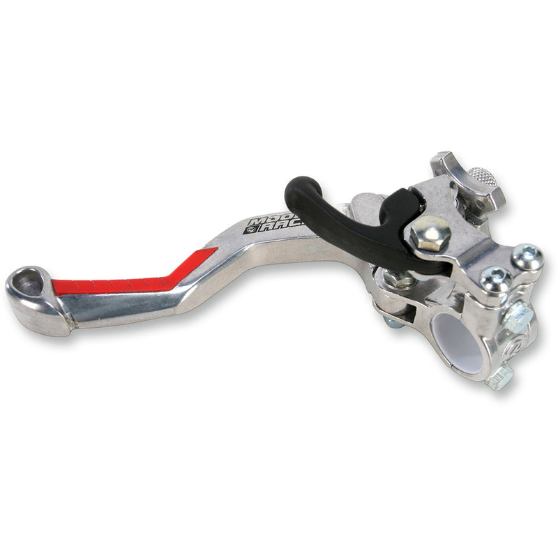 Moose Racing Lever Assembly - EZ3 - Shorty - Hot Start - Red HOO221-005