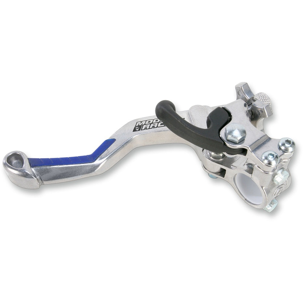Moose Racing Lever Assembly - EZ3 - Shorty - Hot Start - Blue HOO221-003