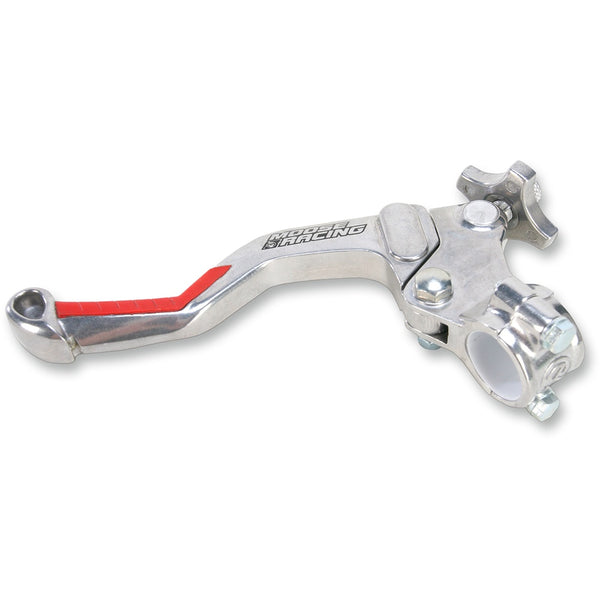 Moose Racing Lever Assembly - EZ3 - Shorty - Red OO221-005