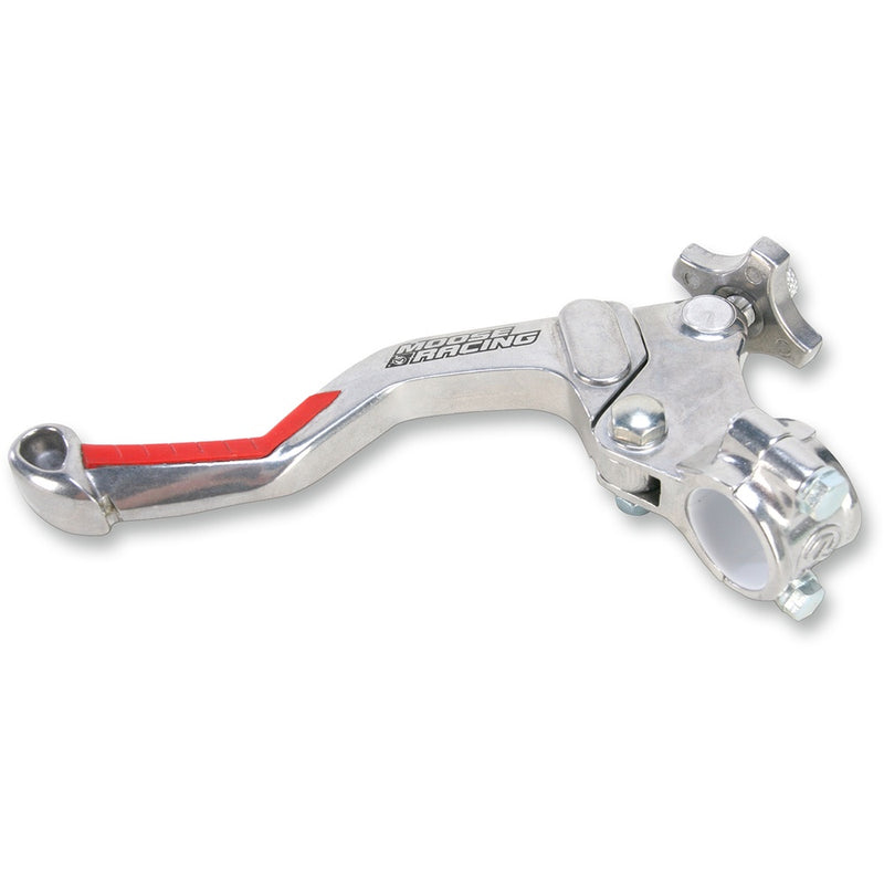 Moose Racing Lever Assembly - EZ3 - Shorty - Red OO221-005