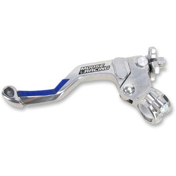 Moose Racing Lever Assembly - EZ3 - Shorty - Blue OO221-003