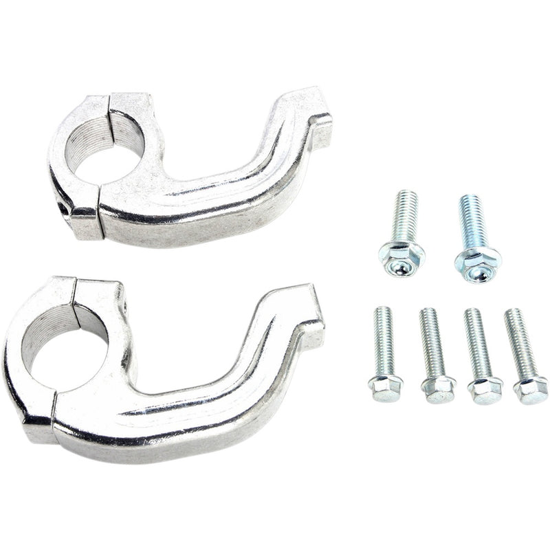 Moose Racing Handguard Clamp - Contour - Magura - Silver 50-236S