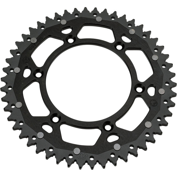 Moose Racing Dual Sprocket - Black - 50 Tooth 1210-460-50-10X