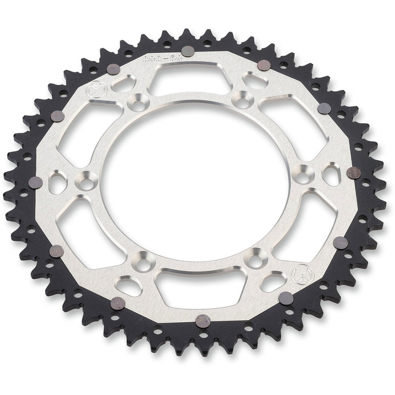 Moose Racing Dual Sprocket - Silver - 49 Tooth 1210-251-49-11X