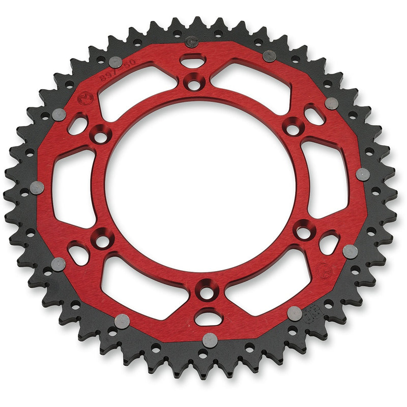 Moose Racing Dual Sprocket - Red - 48 Tooth 1210-210-48-13X