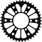Moose Racing Steel Rear Sprocket - Kawasaki - 42 Tooth 1210-1489-42-ST