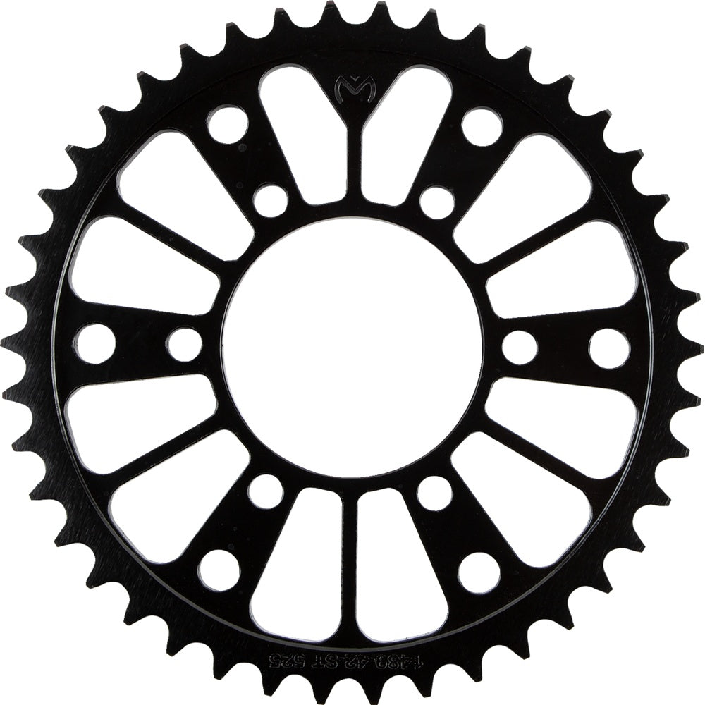 Moose Racing Steel Rear Sprocket - Kawasaki - 42 Tooth 1210-1489-42-ST