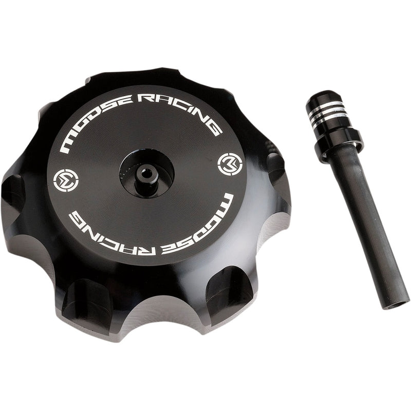 Moose Racing Aluminum Gas Cap - Black - IMS Tanks T03-4133GB