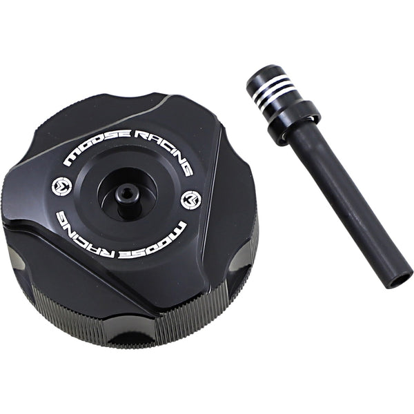 Moose Racing Aluminum Gas Cap - Black - Gas Gas T03-5112B
