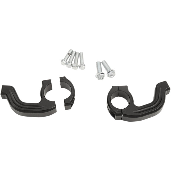 Moose Racing Handguard Clamp - Contour - Twinwall - Black 50-260B