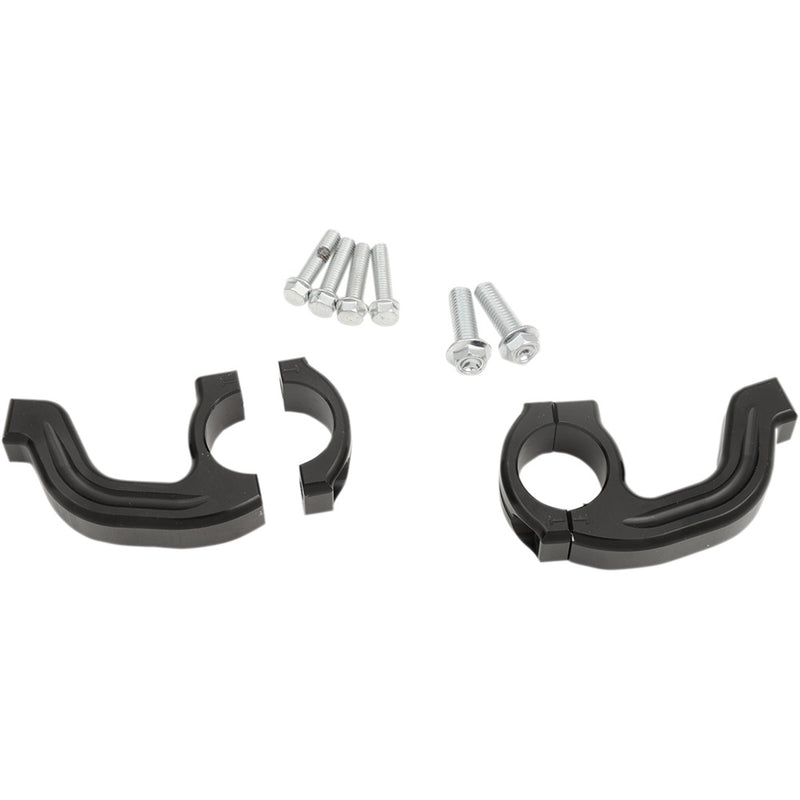 Moose Racing Handguard Clamp - Contour - Twinwall - Black 50-260B