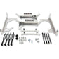 Moose Racing Radiator Braces - Silver - Husqvarna/KTM 11-017