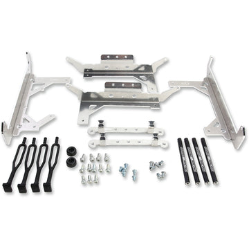 Moose Racing Radiator Braces - Silver - Husqvarna/KTM 11-017
