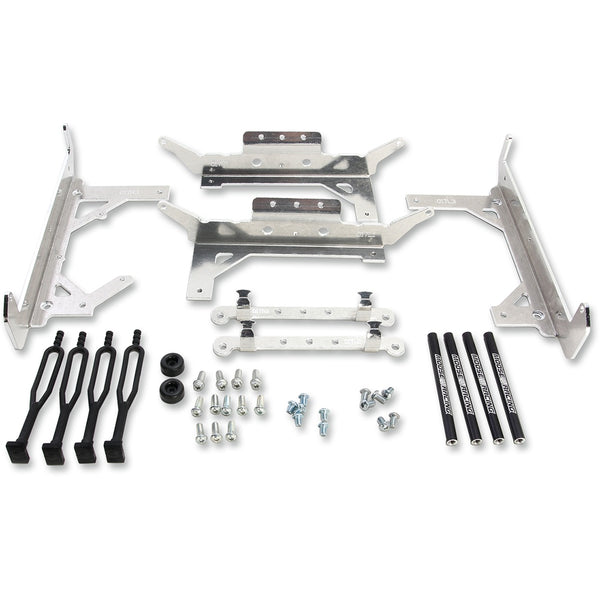 Moose Racing Radiator Braces - Silver - Husqvarna/KTM 11-017