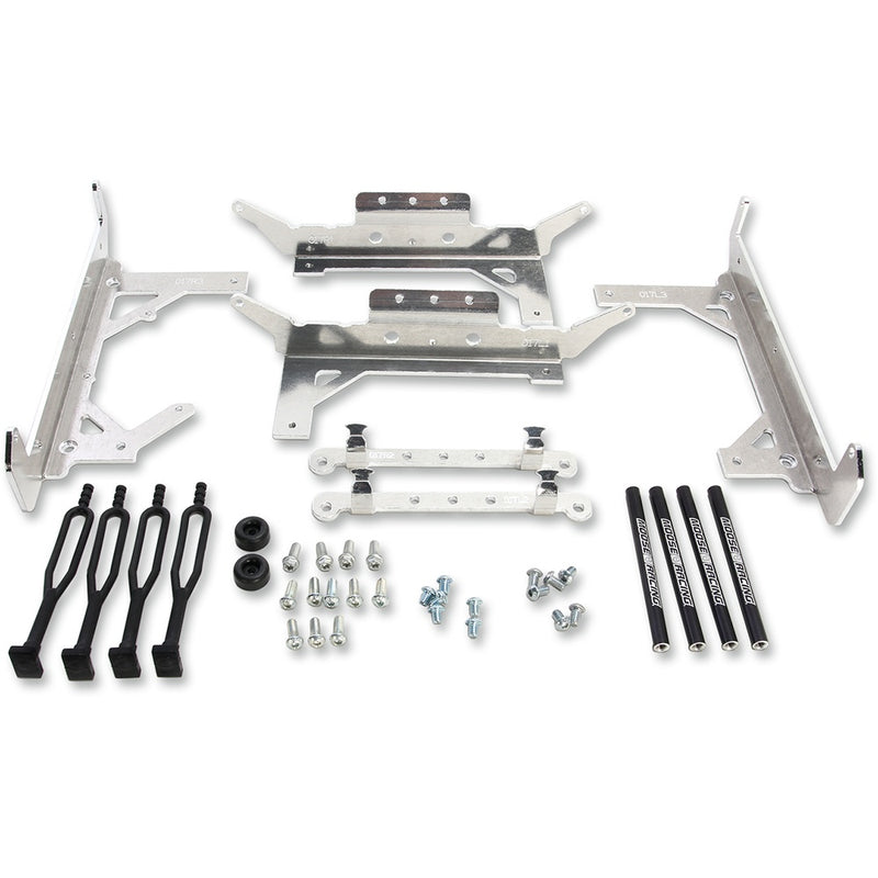 Moose Racing Radiator Braces - Silver - Husqvarna/KTM 11-017