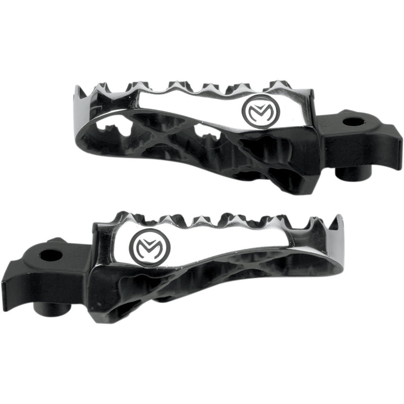 Moose Racing Hybrid Footpegs - 1/2" Offset - Honda/Kawasaki STCRF-5BX
