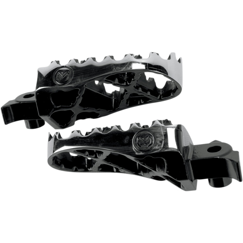 Moose Racing Hybrid Footpegs - Standard - Honda/Kawasaki STCRF-5X