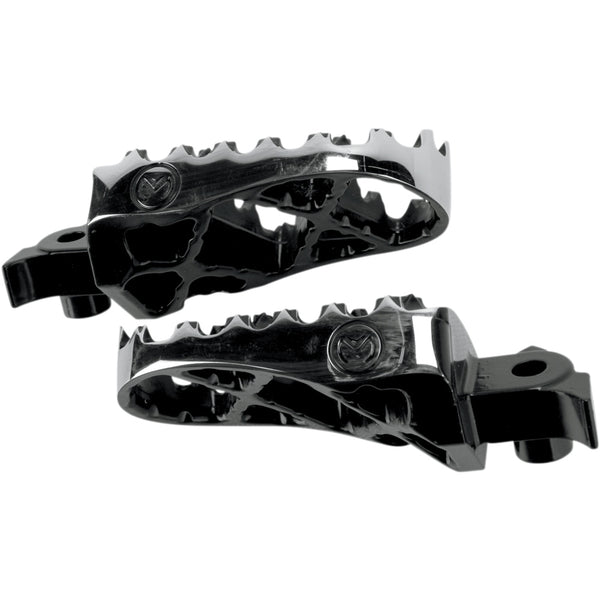 Moose Racing Hybrid Footpegs - Standard - Honda/Kawasaki STCRF-5X