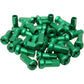Moose Racing Spoke Nipples - MX1 - Green - 8 Gauge - Set 24-860