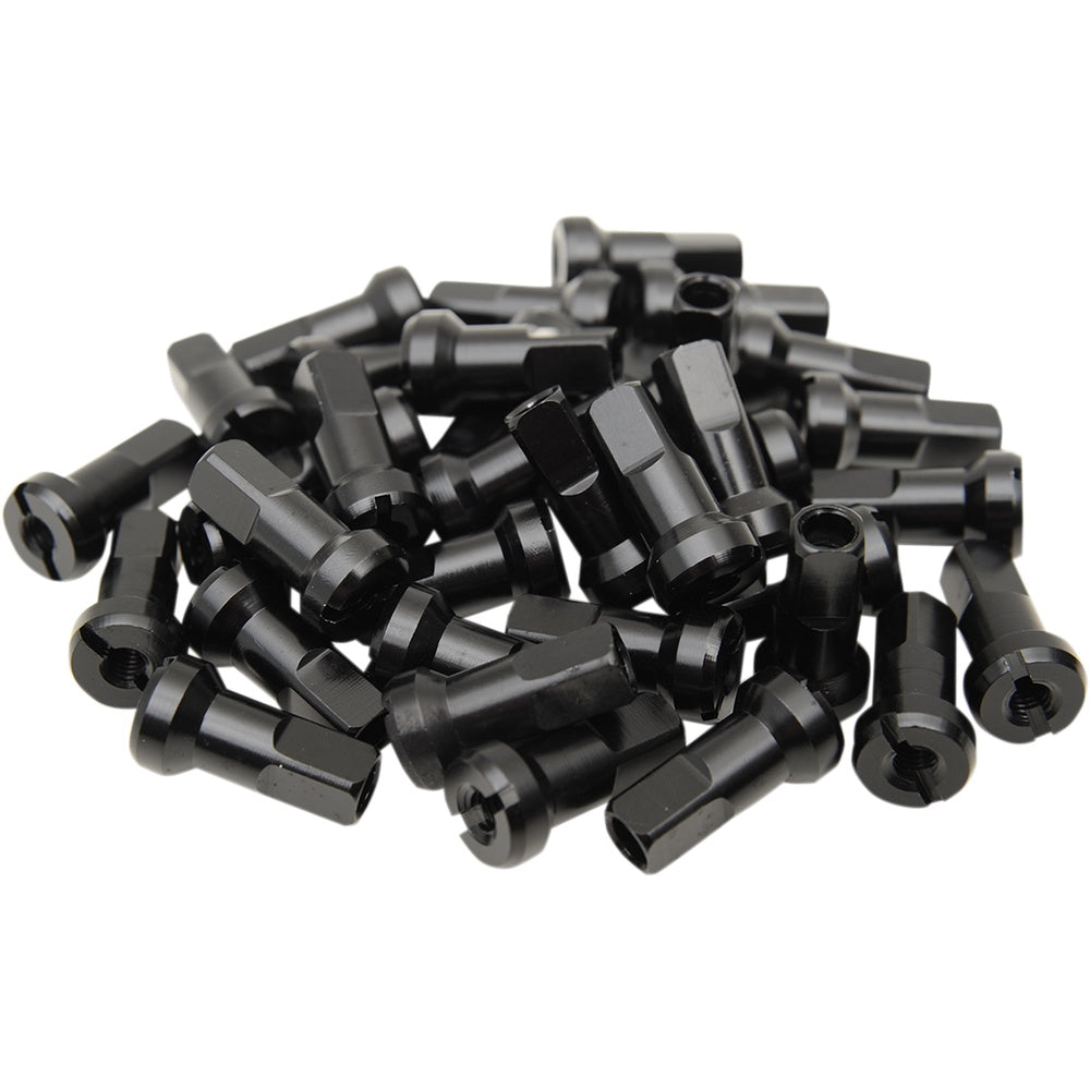 Moose Racing Spoke Nipples - MX1 - Black - 8 Gauge - Set 24-810