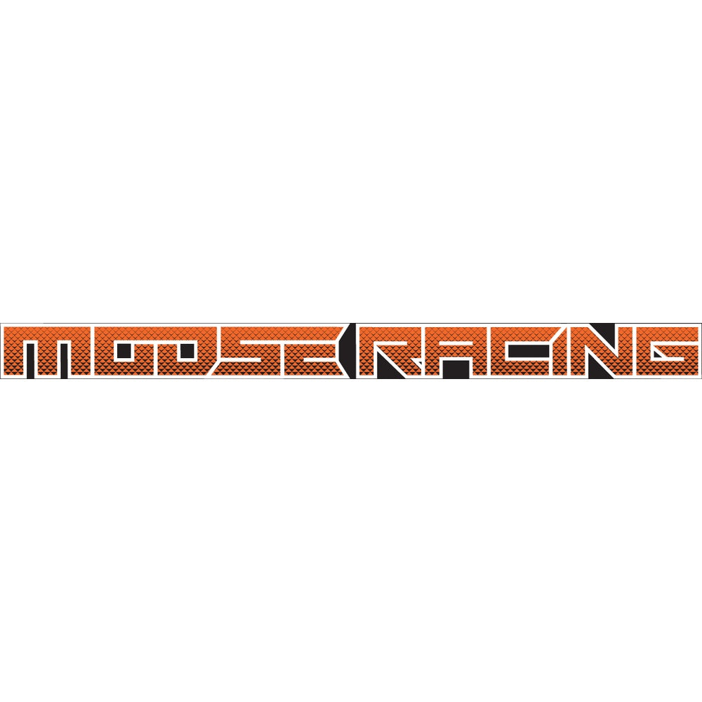 Moose Racing Decal - Moose Corporate - Orange/White - 6" 4320-2410